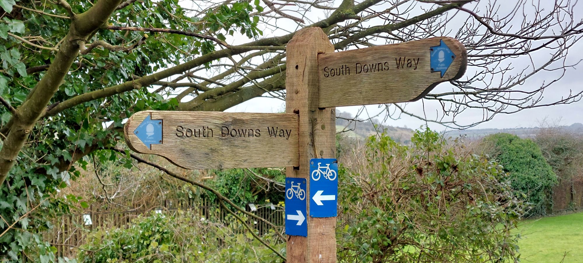 South Downs Way National Trail signpost