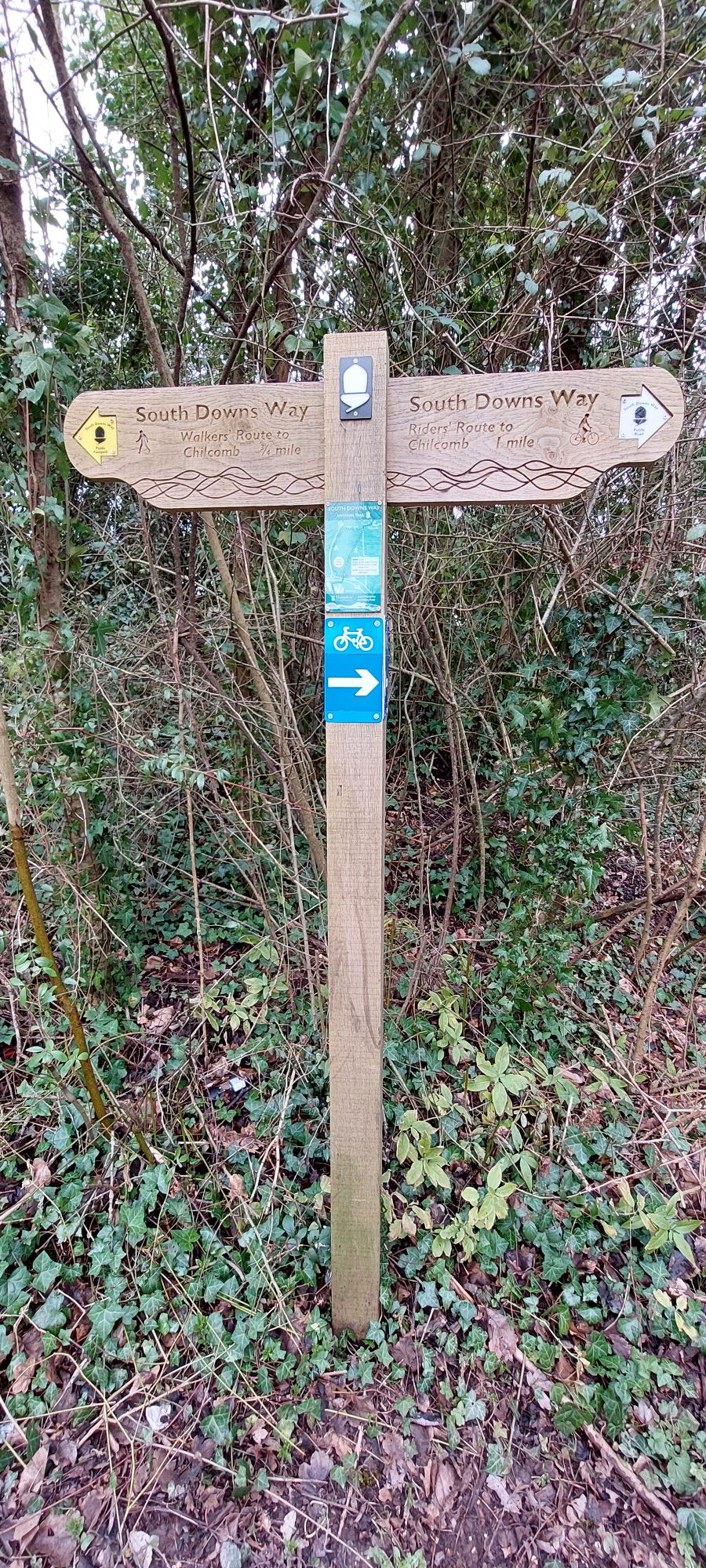 South Downs Way National Trail signpost