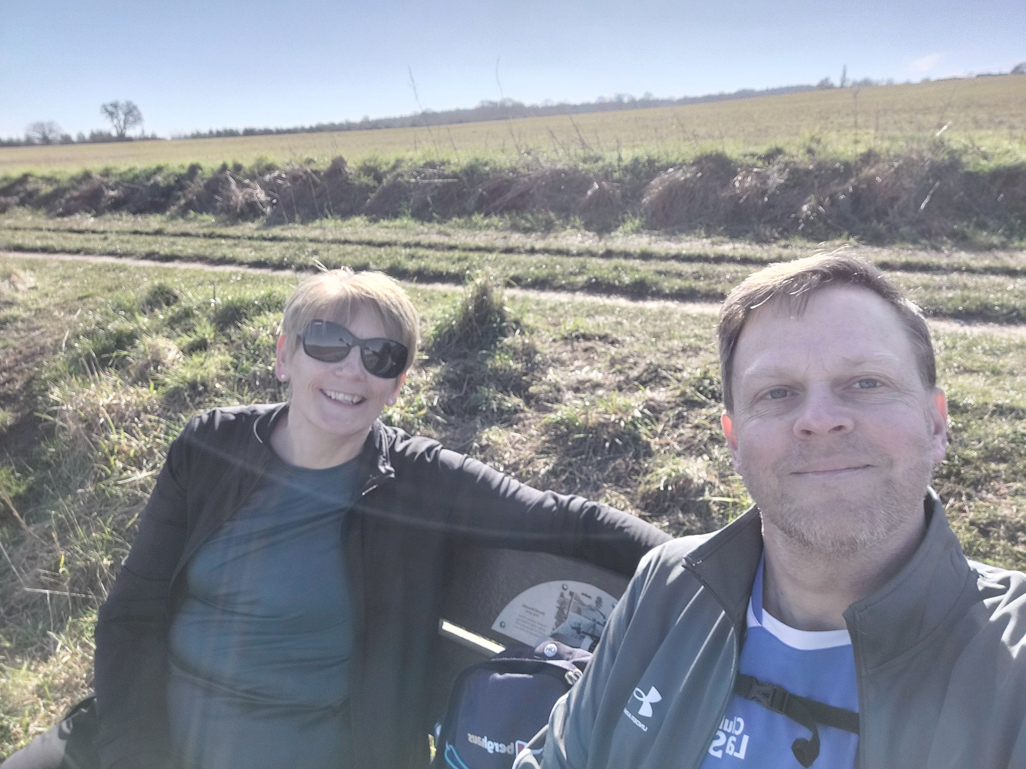 Enjoying the sunshine